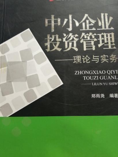 中小企业投资管理 理论框架与实战路径